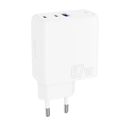 Shot GaN 67W (2Type-C + USB) (EOL)
